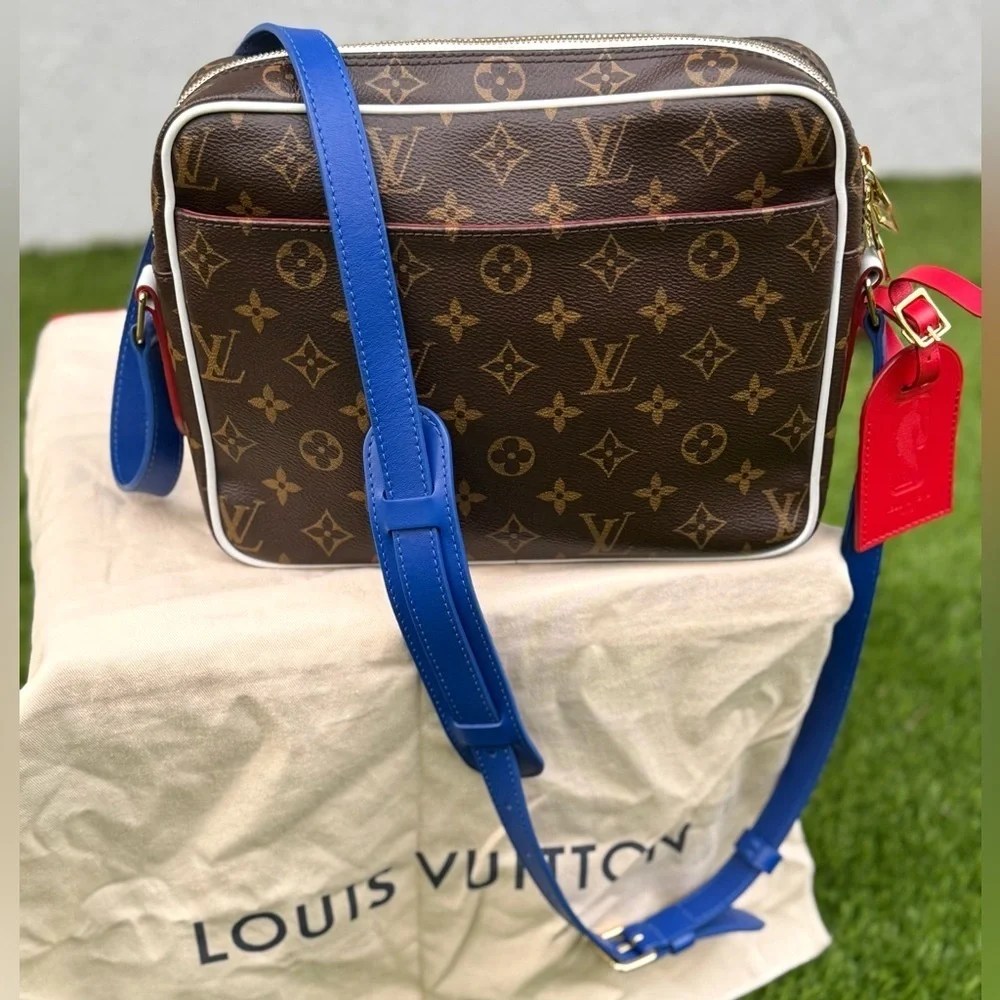 Louis Vuitton x NBA LV Bag Brown Nil Messenger Monogram Limited Edition!!